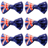 6x Australian Flag Bow Tie – Patriotic Accessory Australia Day