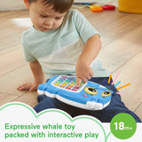 Fisher-Price Linkimals 1-20 Count & Quiz Whale Learning Toy