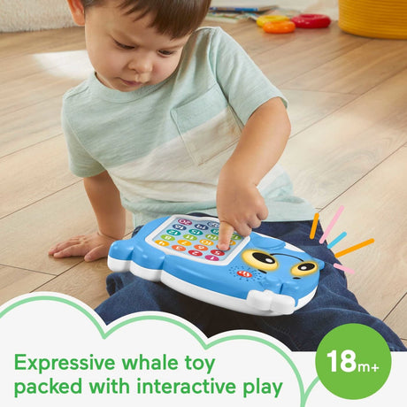 Fisher-Price Linkimals 1-20 Count & Quiz Whale Learning Toy