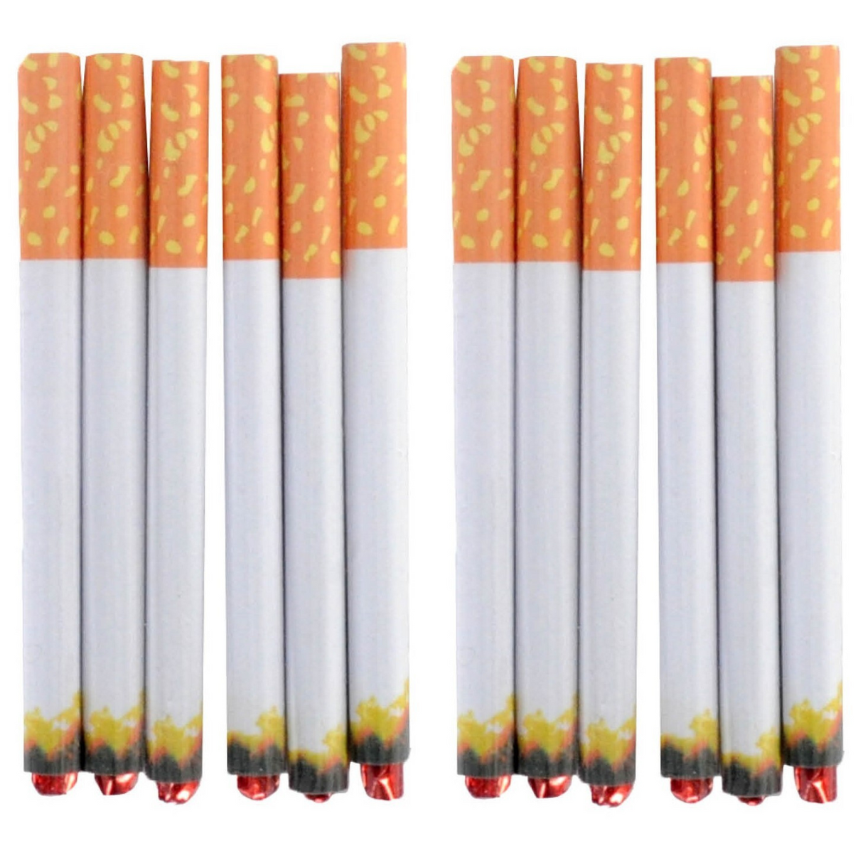 12pcs of Roaring 20s Gangster Flapper Fake Puff Lit Cigarettes