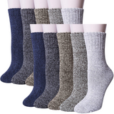 6x Womens Pairs Thick Wool Blend Work Socks Heavy Duty Outdoor Warm (EU37-EU41)