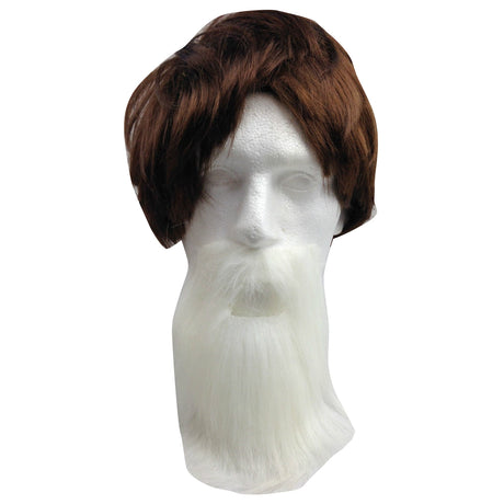 PARTY BEARD Moustache Costume Fancy Dress Mustache Halloween Fake Facial Hair