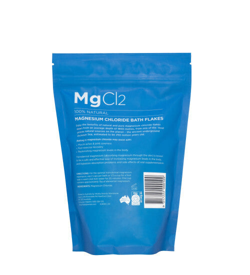 500g Mag Power Magnesium Chloride Bath Salts Flakes MgCl2