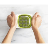 Joseph Joseph ChocoCup Vegetable Dicer Chopper in White/Green