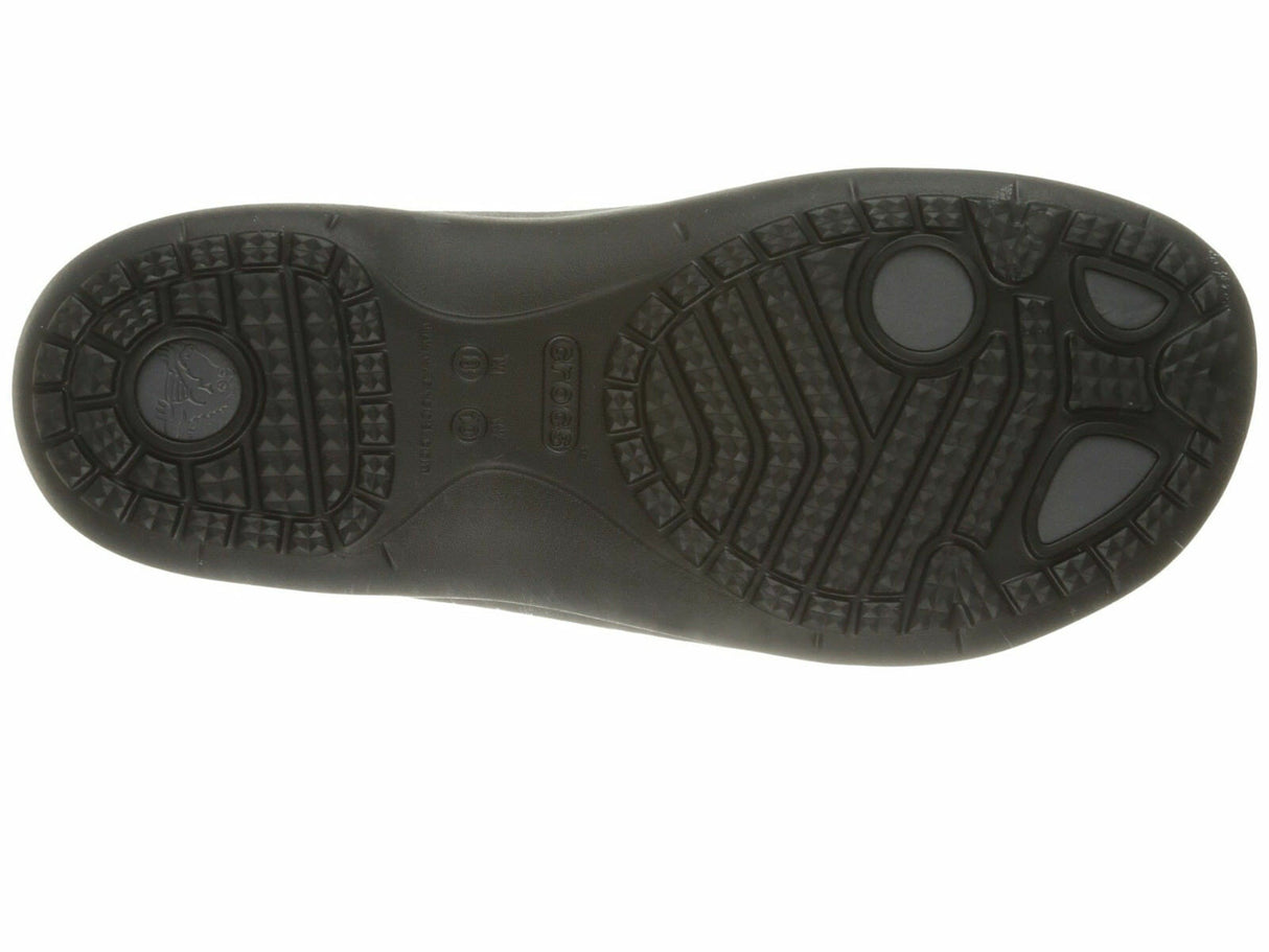 Crocs Mens Modi Sport Flip Flops Thongs Summer - Black/Graphite