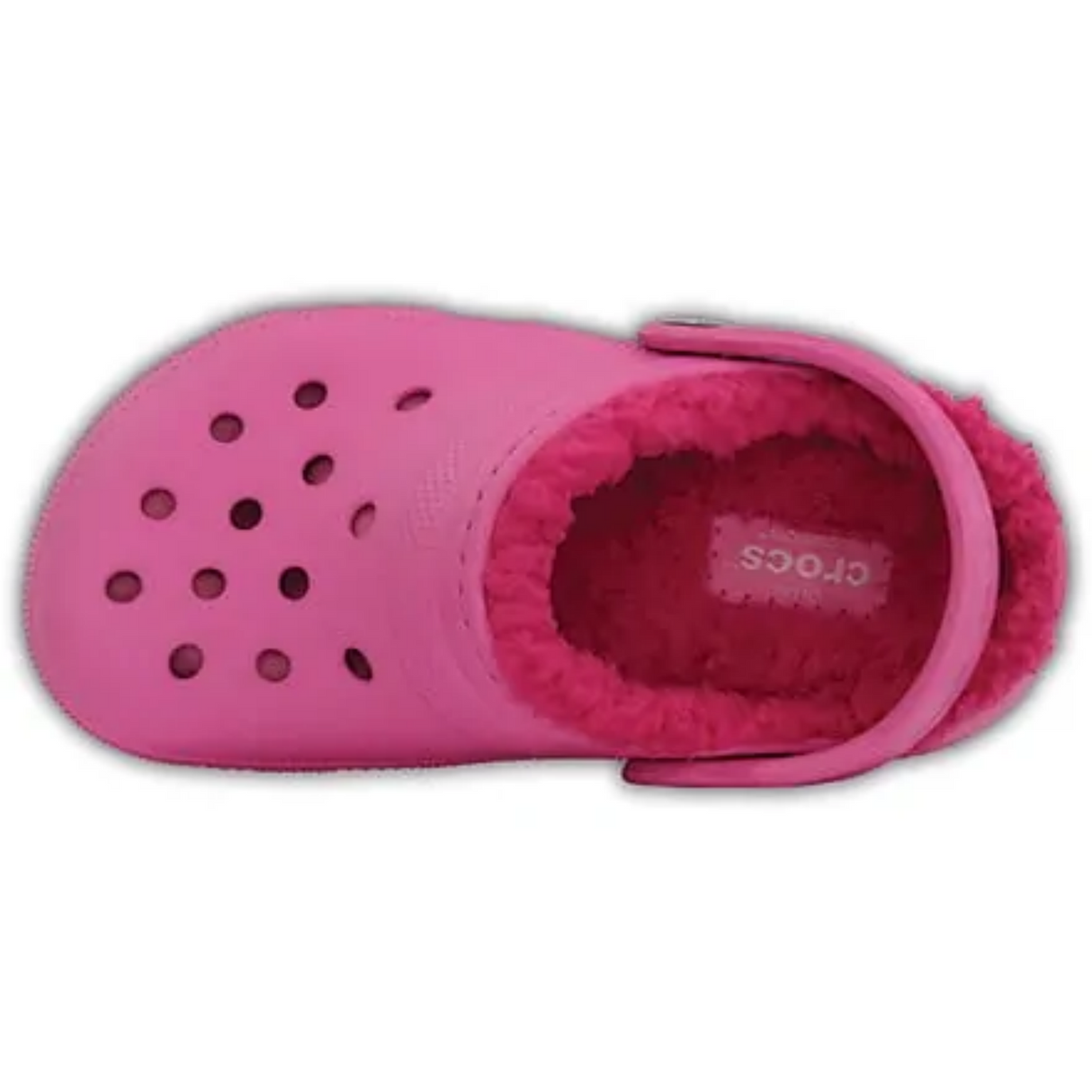 Crocs Kids Classic Lined Clogs Shoes Unisex Childrens - Party Pink/Candy Pink