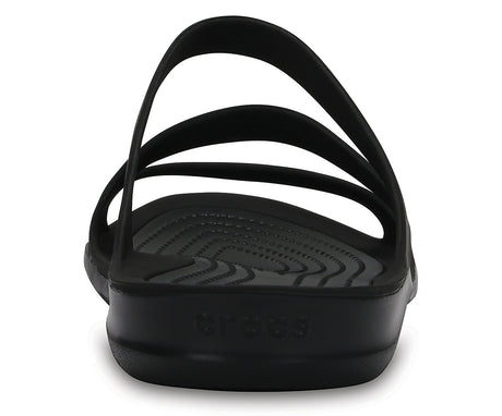 Crocs Womens Swiftwater Sandals Flip Flops Thongs - Black/Black