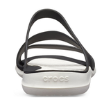 Crocs Womens Swiftwater Sandals Ladies Footwear - Black/White