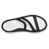 Crocs Womens Swiftwater Sandals Ladies Footwear - Black/White