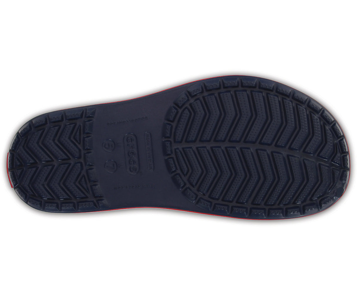 Crocs Crocband II Slides Flip Flops Sandals Thongs - Navy/Pepper