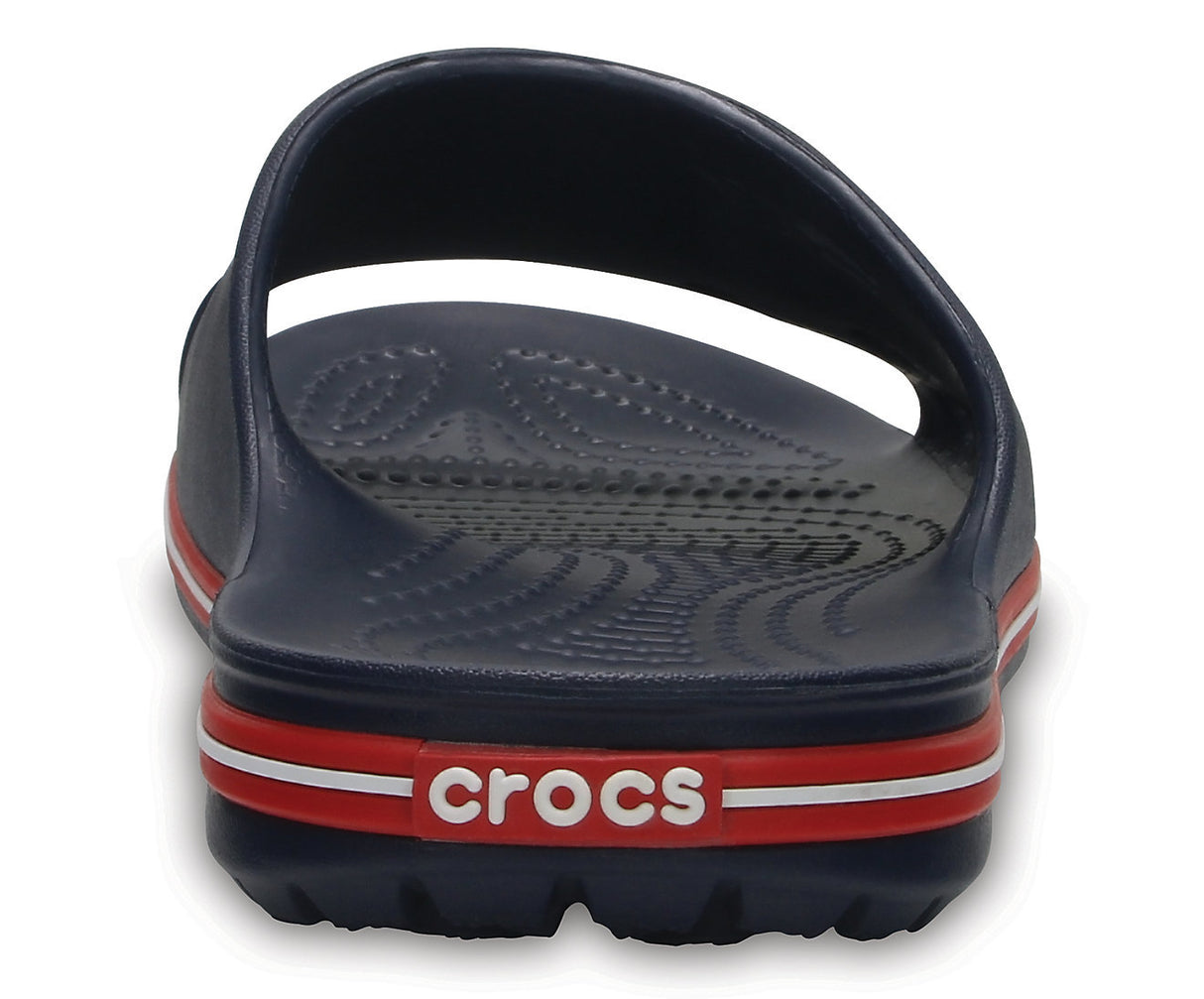 Crocs Crocband II Slides Flip Flops Sandals Thongs - Navy/Pepper