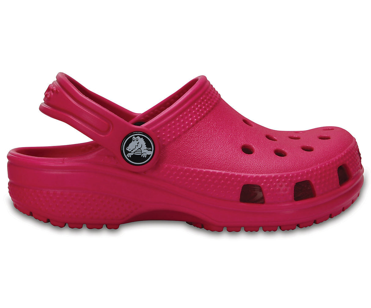 Crocs Classic Kids Clog Childrens Shoes Sandals Girls Boys - Candy Pink