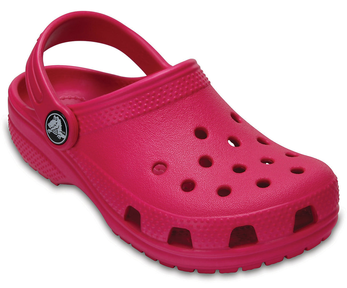 Crocs Classic Kids Clog Childrens Shoes Sandals Girls Boys - Candy Pink