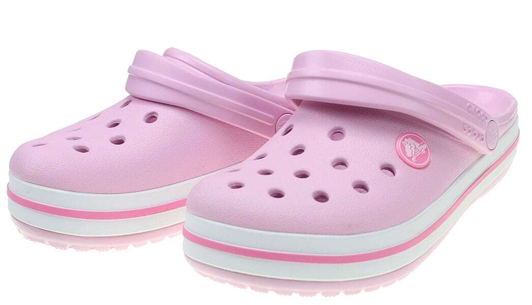 Crocs Kids Crocband Clog Sandals Childrens Girls Summer - Ballerina Pink