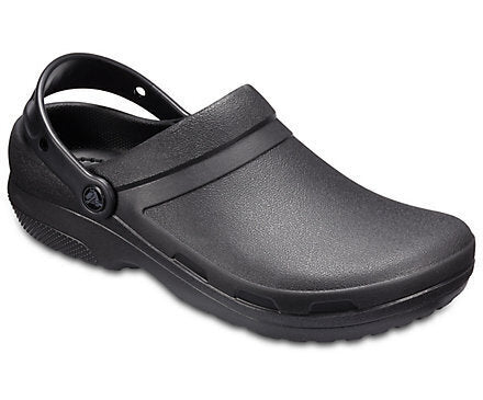 Crocs Specialist II Clog Work Occupational Bistro Roomy Fit Unisex - Black