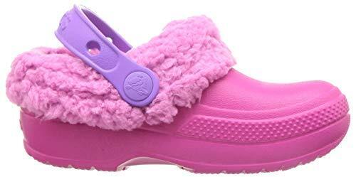 Crocs Kids Classic Blitzen III Clogs Shoes Unisex - Candy Pink / Party Pink