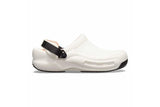 Crocs Bistro Pro Literide Clog Roomy Fit Men Women Shoes - White