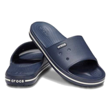 Crocs Crocband III Slides Unisex Flip Flops Sandals Slippers - Navy/White