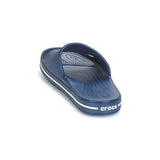 Crocs Crocband III Slides Unisex Flip Flops Sandals Slippers - Navy/White