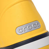 Crocs Kid's Crocband Rain Gum Boots Shoes Waterproof Childrens - Yellow/Navy