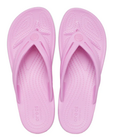 Crocs Womens Crocband Flip Lightweight Beach Wear Sandal - Rose Taffy