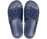 Crocs Unisex Classic Slide Lightweight Slip On Beach Flip Flops Sandals - Navy