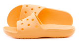 Crocs Womens Classic Slide Sandals Flip Flops Thongs Slippers - Cantaloupe