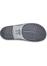 Crocs Crocband III Cardio Wave Slide Thongs Flip Flops Relaxed Fit - Graphite/Black