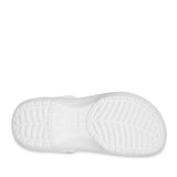 Crocs Womens Classic Platform Clog Sandals - White