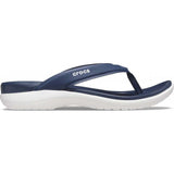 Crocs Capri V Sporty Womens Flip Flops W Navy Ladies Footwear - Navy