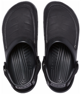 Crocs Mens Classic Yukon Vista II Clog Comfy Adjustable Heel Straps - Black