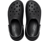 Crocs Classic Crush Platform Clog Sandals - Black