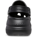 Crocs Classic Crush Platform Clog Sandals - Black