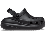 Crocs Classic Crush Platform Clog Sandals - Black