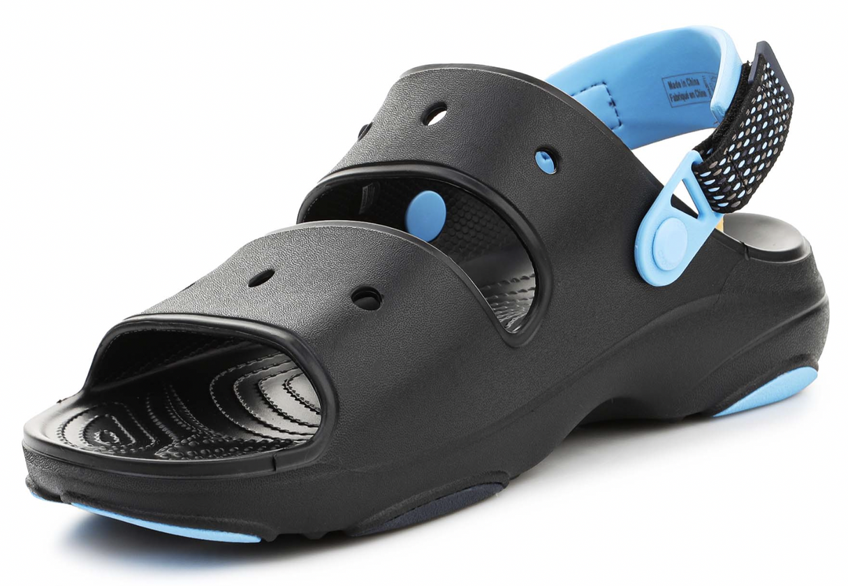 Crocs Unisex Classic All-Terrain Flip Flops Clog Sandal - Blue