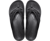 Crocs Mens Classic Flip Lightweight Comfortable Flip Flop Sandal - Black