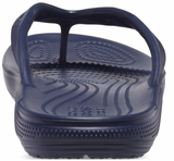 Crocs Mens Classic Flip Flops Comfortable Lightweight Sandal- Navy