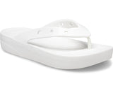 Crocs Womens Classic Flip Thongs Flip Flops - White