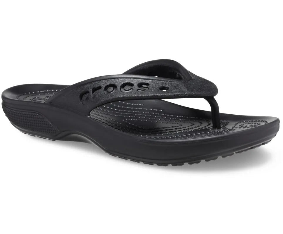 Crocs Baya II Flips Unisex Thongs Flip Flops - Black