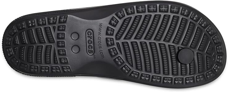 Crocs Baya II Flips Unisex Thongs Flip Flops - Black