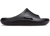 Crocs Mellow Recovery Slides Flip Flops Thongs - Black