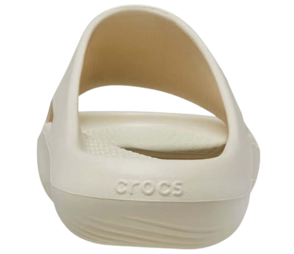 Crocs Mellow Recovery Slides Flip Flops Thongs - Bone