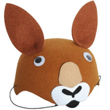 1x 55cm Kangaroo Animal Hat Costume Accessory | Felt | Elastic Chin Strap | Australian Theme