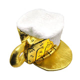 Gold Beer Novelty Hat – Fun Party Costume for Australia Day, St. Patrick’s Day, Oktoberfest