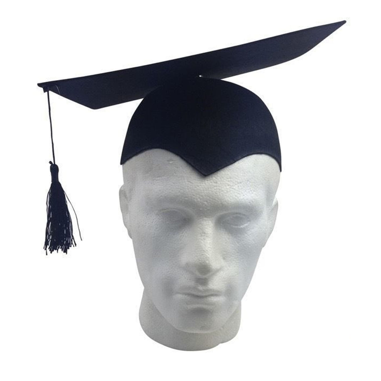 GRADUATION HAT Mortar Board Graduate Bachelor Academic Cap School - Black