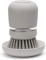 Brabantia Soap Dispensing Dish Brush in Mid Grey