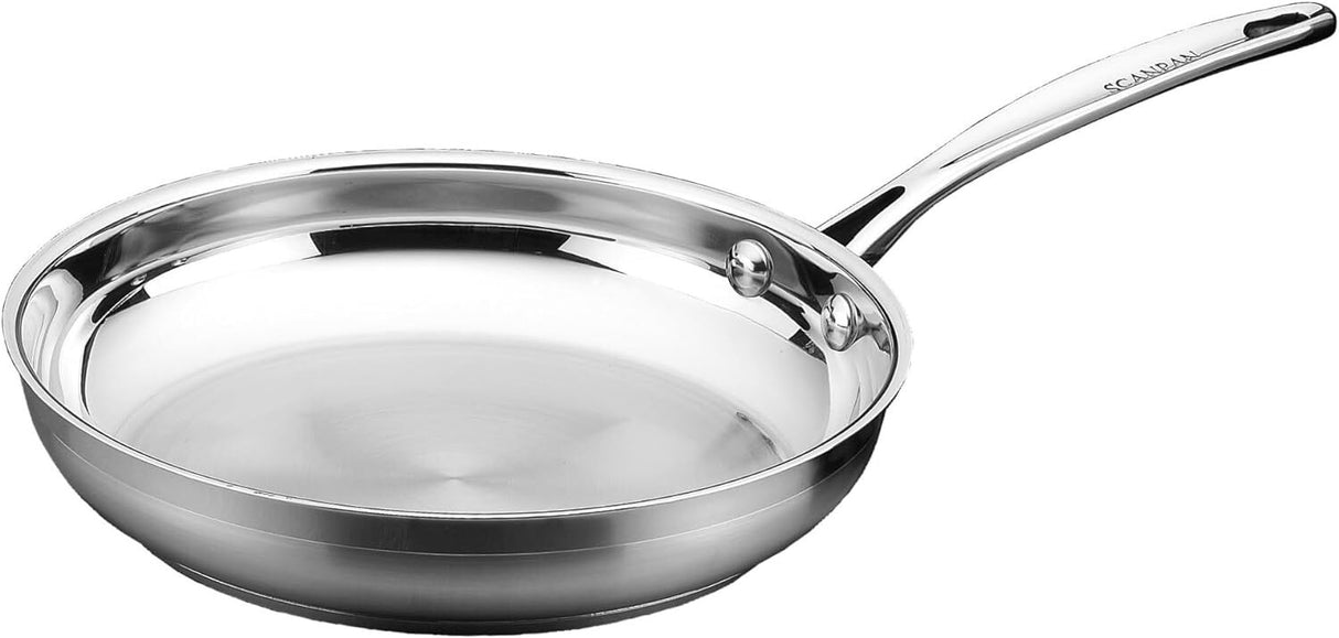 20cm Scanpan Impact Frying Fry Pan - Stainless Steel - Silver (8")