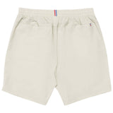 Le Coq Sportif Mens Tennis Padel Concurrent Shorts Bottoms - Oat