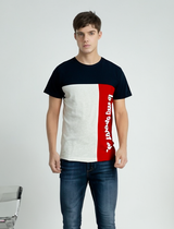 Le Coq Sportif Mens Marceau Tee Top T Shirt - Dress Blues