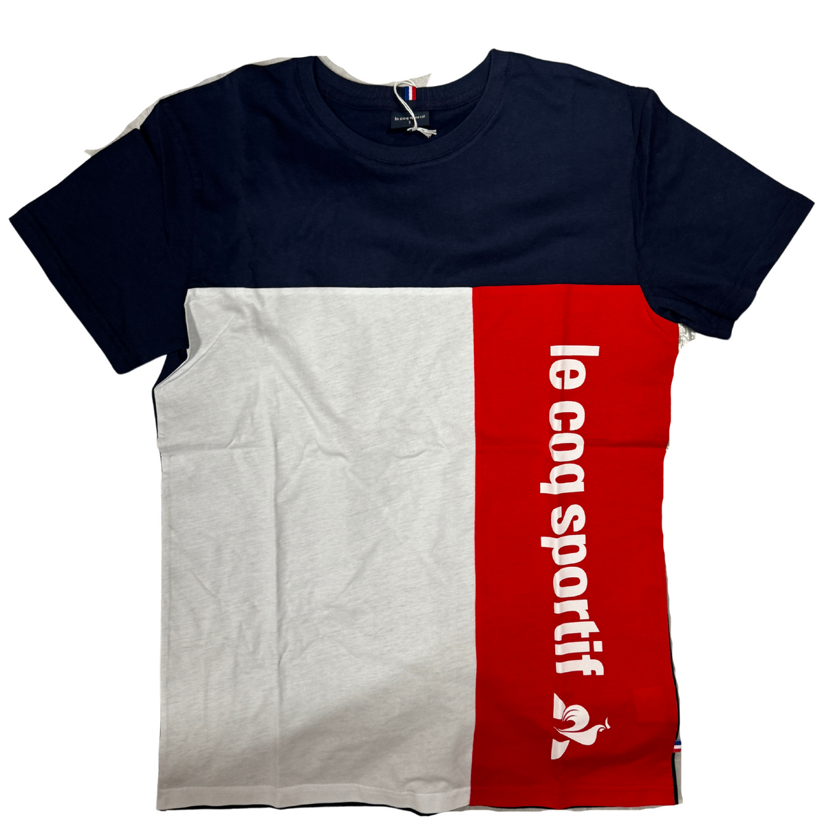 Le Coq Sportif Mens Marceau Tee Top T Shirt - Dress Blues